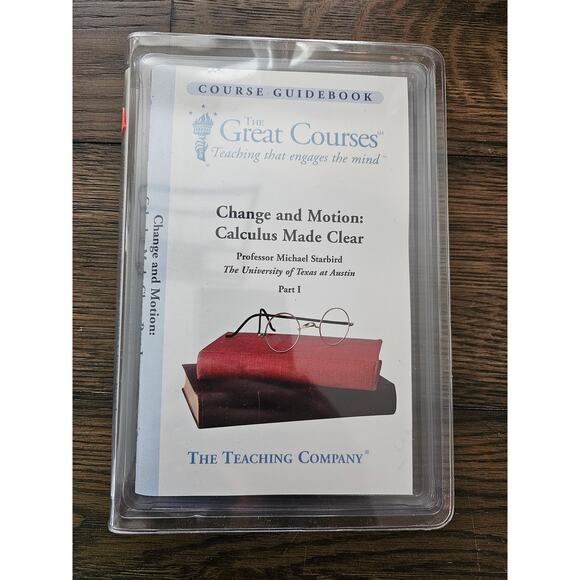 Great Courses Teaching Company Change and Motion Calculus Made Clear Pt 1 - Picture 1 of 2